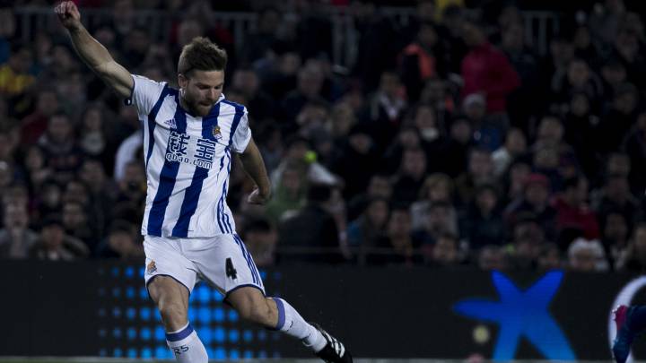 Illarramendi en el último partido ante el Barça de Copa del Rey.