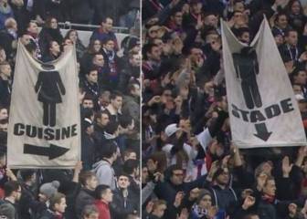 Sexist banners at Lyon send women