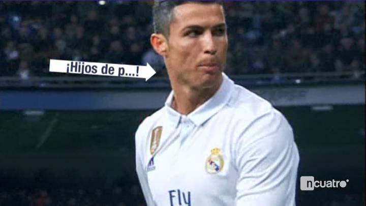 Real Madrid, Cristiano Ronaldo insulta al Bernabéu hijos de put a