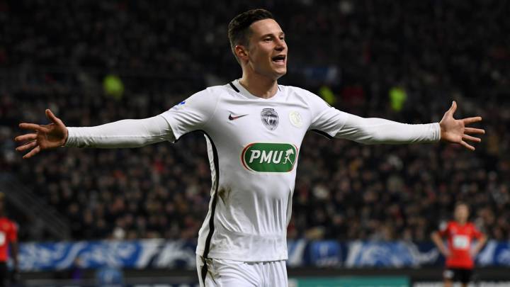 Draxler con el PSG.