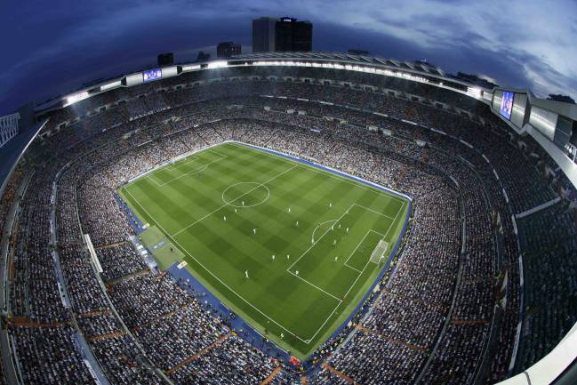 Estadio Santiago Bernabéu (Real Madrid).