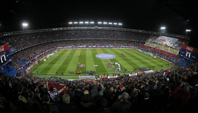 Estadio Vicente Calderón (Atlético de Madrid).