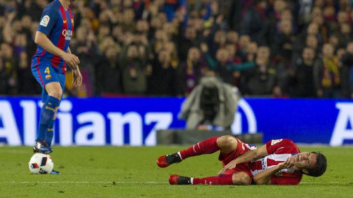 Nico gaitán, con un traumatismo en el pie, es duda contra el Celta de Vigo.
