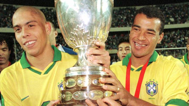 Ronaldo y Cafú.