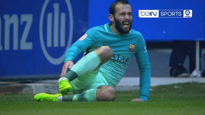 Aleix Vidal lesión Theo Hernández tobillo fractura Barcelona Alavés