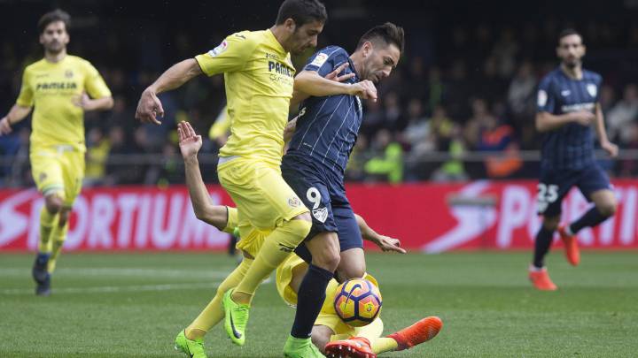 El Villarreal vs Málaga, tuvo arbitraje de miedo