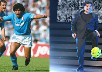 El antes y el después de los jugadores del Nápoles del 87