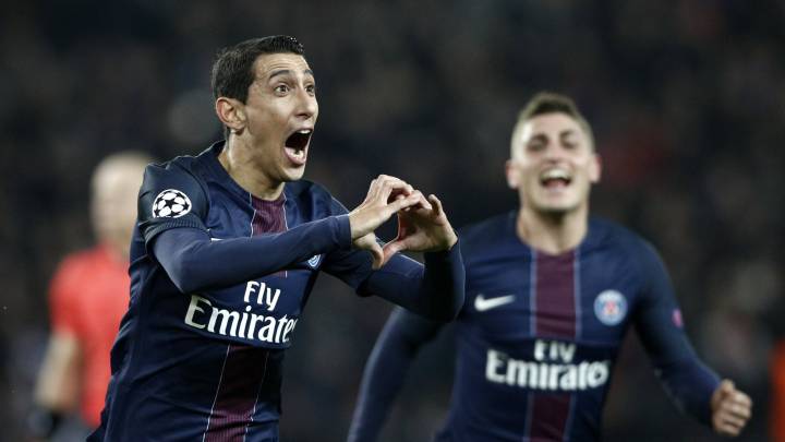Di María celebró su cumpleaños a lo grande ante el Barcelona
