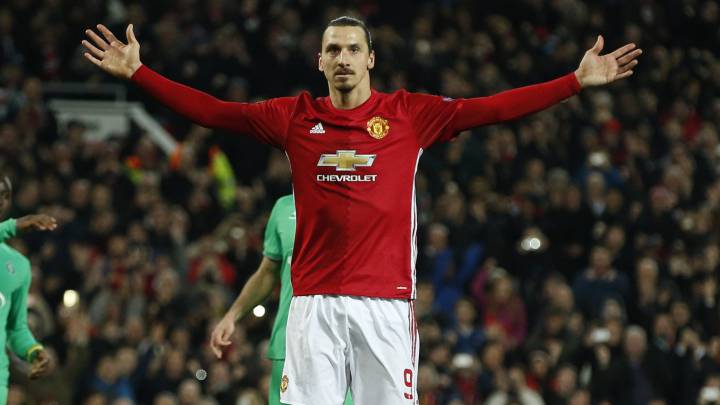 Ibrahimovic brilla con un triplete ante St. Etienne