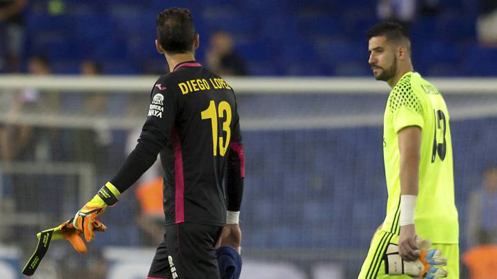 Casilla y Diego López ya se vieron las caras este curso en la cuarta jornada.