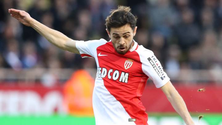 Bernardo Silva con el Mónaco.