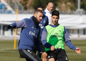 Asensio otra vez fuera... y Zidane también se deja a Pepe