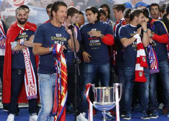 Simeone cumple 300 partidos en el banquillo del Atleti