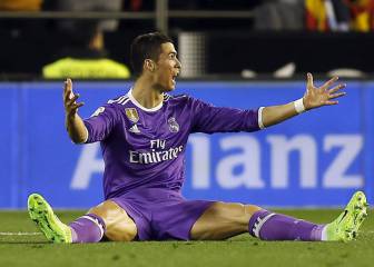 El Madrid uno a uno: El esfuerzo de Cristiano no bastó; noche negra de Varane y Keylor