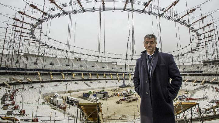 Miguel Ángel Gil Marín, consejero delegado del Atlético de Madrid. Hoy se ha aprobado una filial para que el Atlético entre en San Luis Potosí.