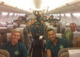 Chapecoense y su primer viaje internacional tras la tragedia