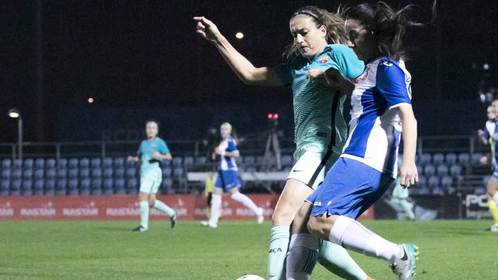 Derbi catalán entre el Barcelona y el Espanyol femenino