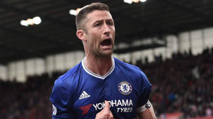 Cahill marcó el gol del triunfo.