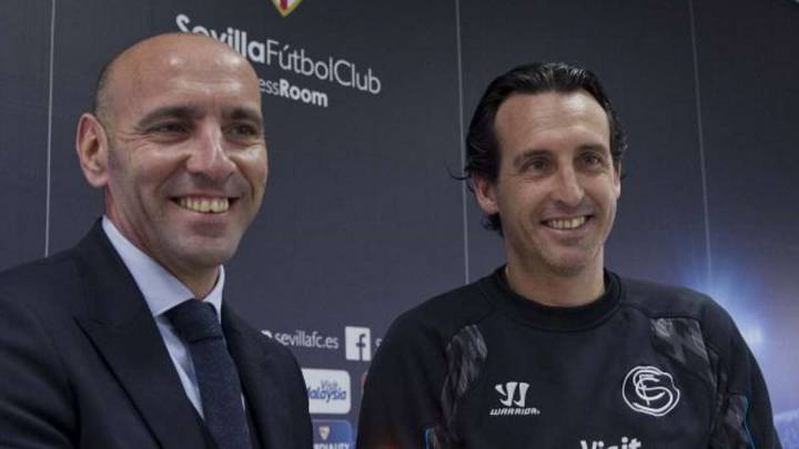 La Roma quiere tener a Emery y Monchi el año que viene