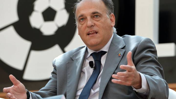 Tebas atiza a Villar: "Aquí acepta el VAR pero se lo niega a LaLiga"