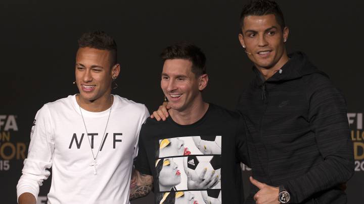Messi, Neymar y Cristiano: tres causas fiscales diferentes