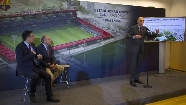 El Barcelona presenta el El Estadi Johan Cruyff