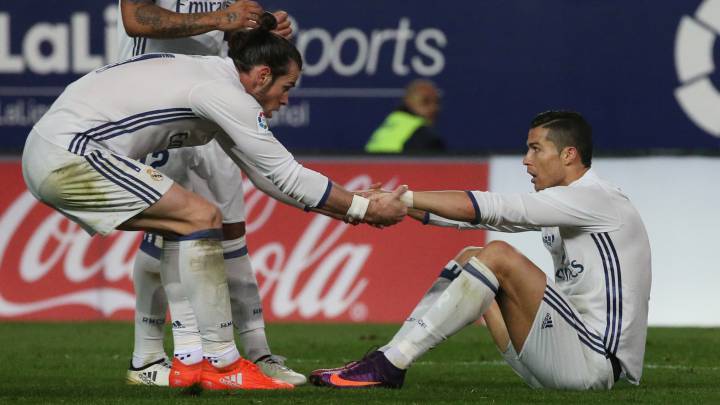 Real Madrid: just one defeat with neither Cristiano nor Bale