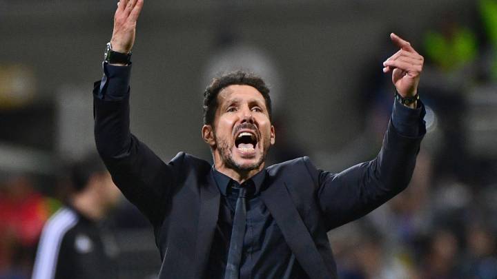 Simeone en la final de Champions.