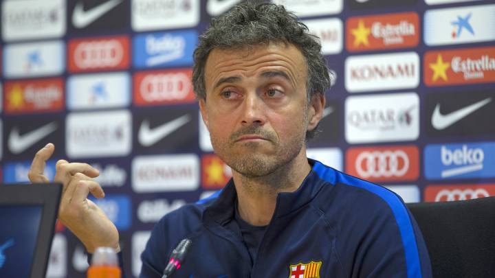 Luis Enrique: "I might watch the derby… if I'm not having a siesta"