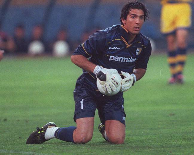 Buffon, con el Parma.