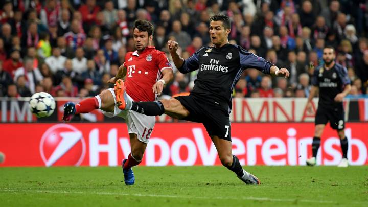 Cristiano se anticipó a Bernat para firmar un doblete de nueve puro en el Allianz Arena.