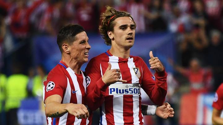 Fernando Torres y Griezmann.