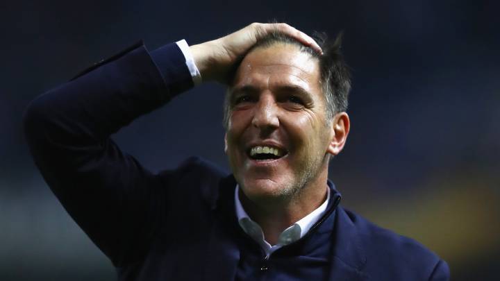Berizzo: "Cada partido somos más fuertes. Estamos conectados"