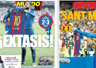 El clásico recital de Messi, en las portadas de la prensa catalana