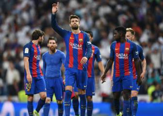 Piqué, tras el gol de Messi: