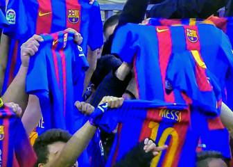 El Camp Nou celebró el gol 501 de Messi como en el Bernabéu
