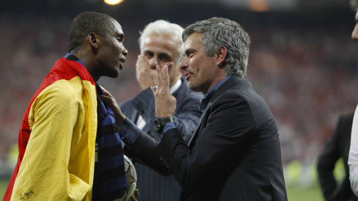 Eto'o desvela la charla que dio en la final de Champions