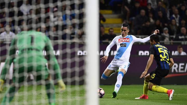 Inter 0-1 Nápoles: resumen, goles y resultados