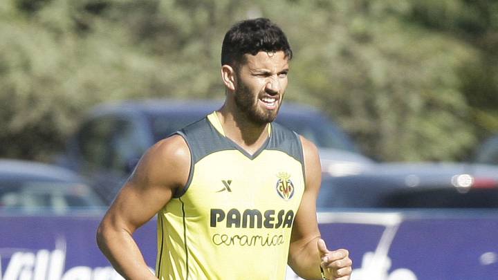 Mateo Musacchio, jugador del Villarreal, durante un entrenamiento.
