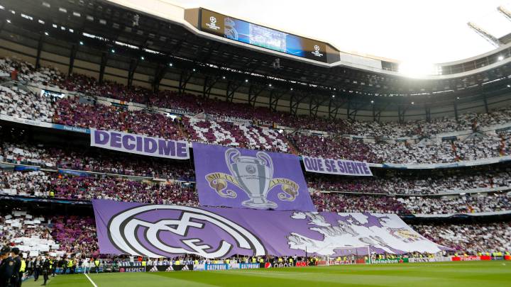 Atletico Madrid start hashtag in response to Real Madrid tifo