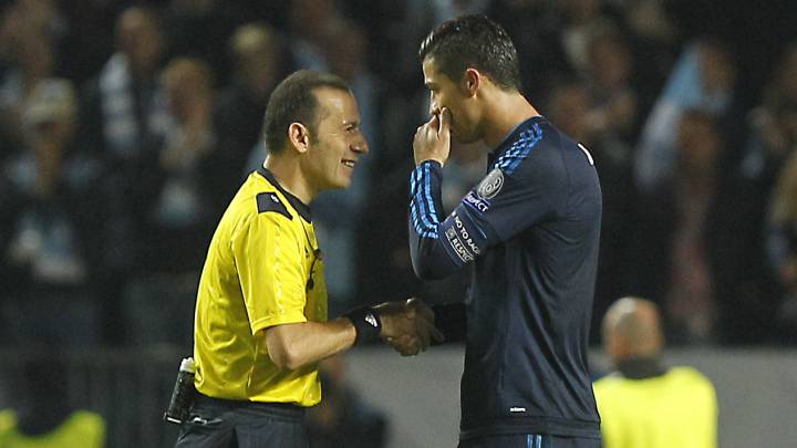 Cakir con Cristiano.