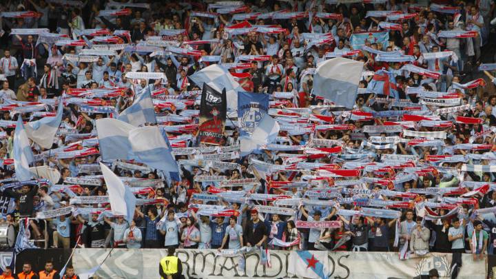 La afición celeste