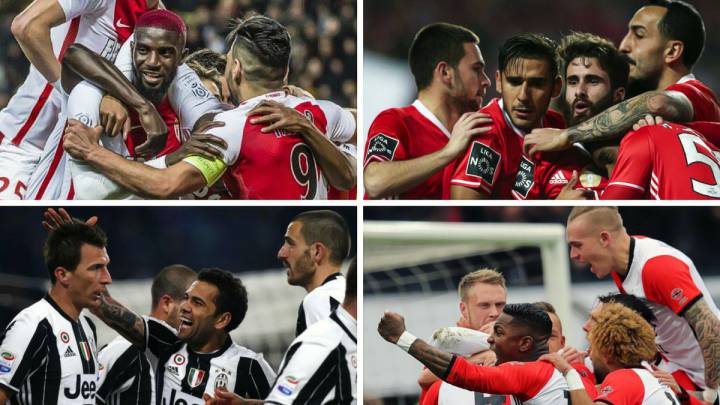 Chelsea, Juventus, Mónaco, Benfica, Anderlecht y Feyenoord podrían alzarse como campeones de sus respectivas ligas este fin de semana.