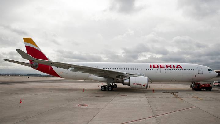 Avión de Iberia.