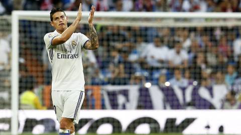 James se despide del Bernabéu