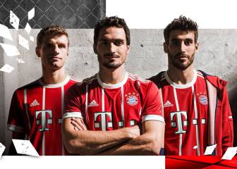 El Bayern Munich presenta su camiseta para la 2017-2018