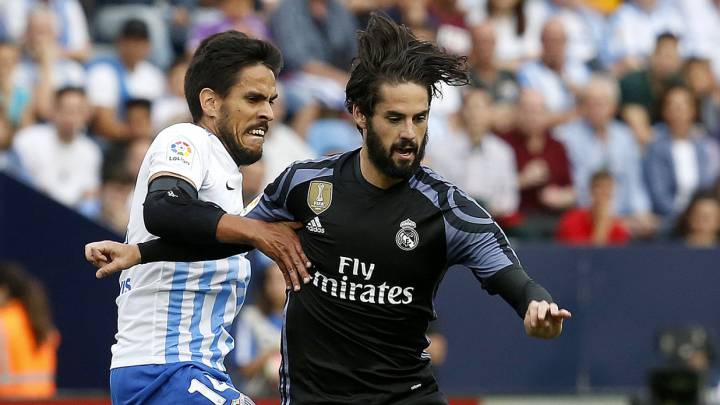 Isco, durante el partido.