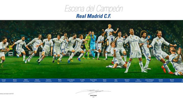 Captura el momento de un Real Madrid de leyenda