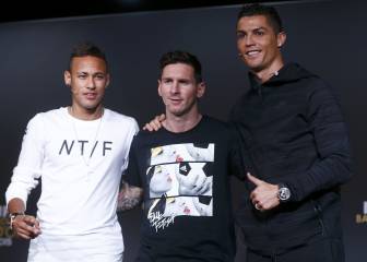 Messi, Cristiano y Neymar:
tres casos muy diferentes