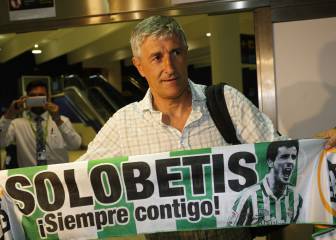 Setién ya está en Sevilla; este viernes firma por el Betis